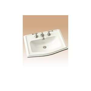 Toto LT781.4#01 Cotton White Clayton Self Rimming Lavatory  4 Centers 