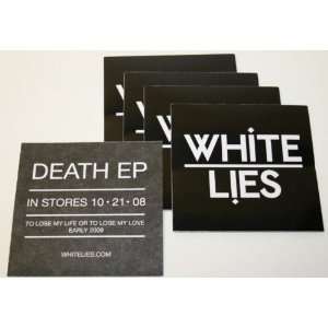 White Lies Death Ep 5 Pack Stickers