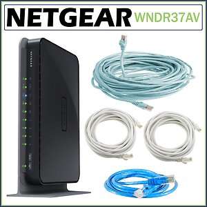 Netgear WNDR37AV Wireless Router for Video and Gaming Kit 606449072747 