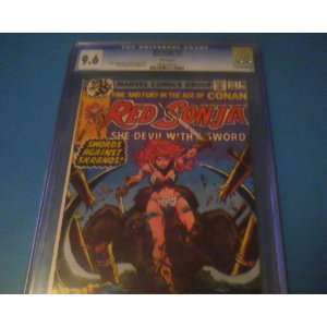  Red Sonja #13 Cgc 9.6 White Pages Marvel Comics Conan: Roy 