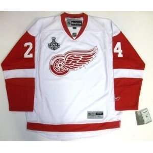  Chris Chelios 09 Cup Detroit Red Wings Rbk Jersey Real 