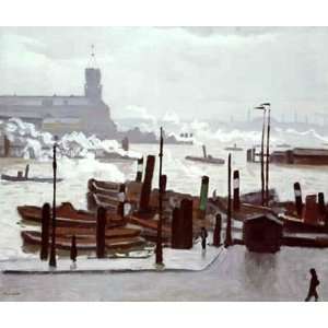 Hand Made Oil Reproduction   Albert Marquet   32 x 26 inches   Port of 