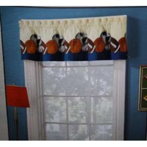  Style Selections Sports Valance 60x15 Home & Kitchen