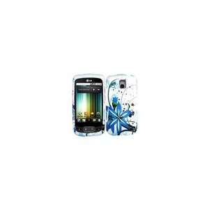 Lg Optimus T P509 Thrive Phoenix P506 Blue Bplash Cell Phone Snap on 
