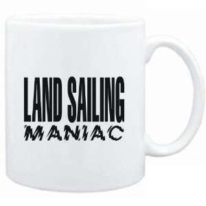    Mug White  MANIAC Land Sailing  Sports: Sports & Outdoors