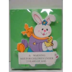  GREEN EASTER BUNNY PLAQUES (GREAT FOR THE EASTER BASKET 