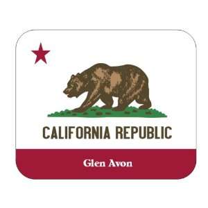  US State Flag   Glen Avon, California (CA) Mouse Pad 