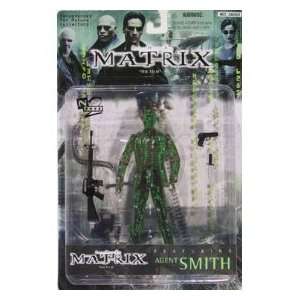  Matrix Agent Smith as Matrix Action Figure: Toys & Games