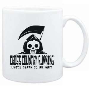  Mug White  Cross Country Running UNTIL DEATH SEPARATE US 