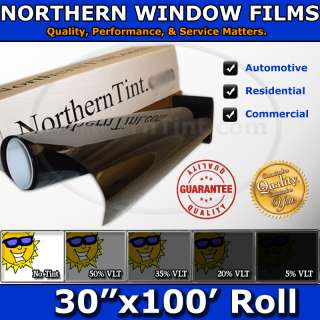 Window Tint UV Solar Film 30x100 Roll car home office A  