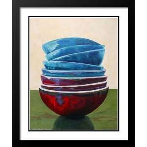  Claire Purgus Framed and Double Matted Art 20x23 Balance 