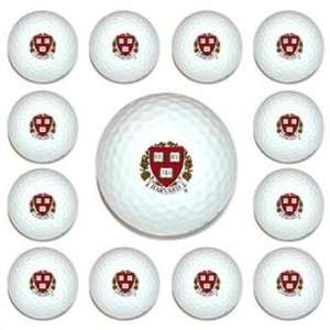  Harvard University Crimson Dozen Pack Golf Balls New 