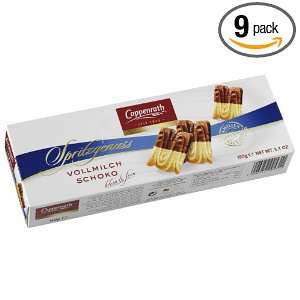Coppenrath Shortbread with Milk Chocolate, 5.3 Ounce (Pack of 9)
