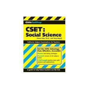  CliffsTestPrep CSET Social Science [PB,2007]: Books