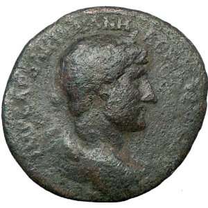   121AD Rome Authentic Ancient Roman Coin PAX Peace Goddess Prosperity