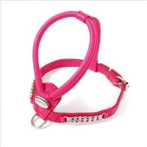   Leather Dog Harness with Crystals for Toy Breeds: Kitchen & Dining