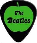 BEATLES 60s Rock & Roll Band GREEN APPLE GUITAR PICK