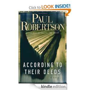 According to Their Deeds Paul Robertson  Kindle Store