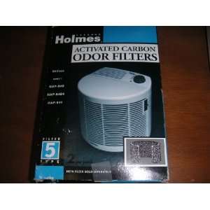   Holmes Activated Carbon Odor Filters Filter Type 5