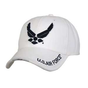    DELUXE WHITE NEW WING AIR FORCE LOW PRO CAP: Everything Else