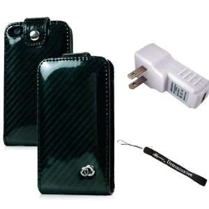  Wallet Melrose Synthetic Leather Cover for Apple iPhone 4 