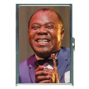 LOUIS ARMSTRONG CONCERT JAZZ ID Holder, Cigarette Case or Wallet: MADE 