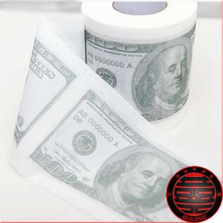 American US Dollar Luxury Roll Toilet Paper Tissue COOL  