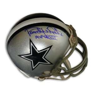  Randy White Cowboys Mini Helmet Inscribed SBXII MVP 