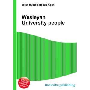  Wesleyan University people Ronald Cohn Jesse Russell 