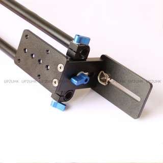 15mm Rod Rail System Baseplate Support Mount fr Follow Focus Rig Magic 