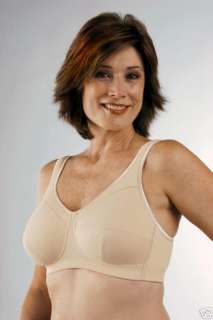 Classique 761 Cotton Comfort Support Mastectomy Bras   Set of 2  