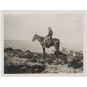 Reprint On the edge of Hopi Point, Grand Canyon. 1907  