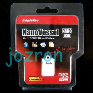 EagleTec Nano Vessel 2GB 2G USB Flash Pen Drive White  