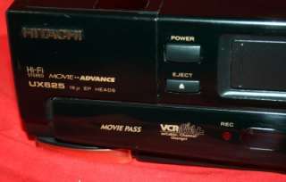 HITACHI VT UX625A HI FI 19 HEAD ULTRAVISION VCR  