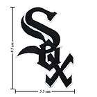 NEW Chicago White Sox MLB Baseball Patch Crest A 3.6 X 2.6 IRON SEW 