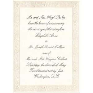  Floral Scroll Wedding Announcement Foldovers: Home 