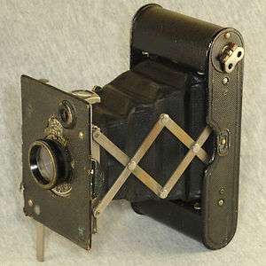 Kodak Vest Pocket Bellows Camera, 84mm f/7.7 Anastigmat, 127 Film 