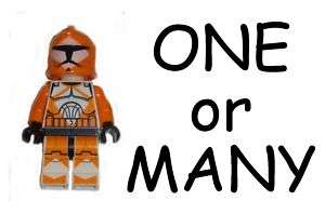 Star Wars LEGO Minifigure lot CLONE TROOPERS ~ NEW  