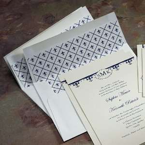  Fleur De Lis Wedding Invitations Envelope Liners: Health 