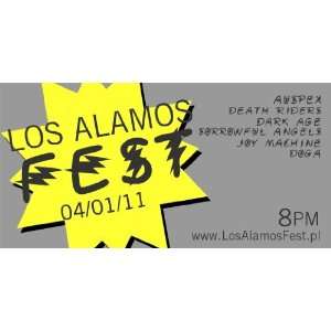  3x6 Vinyl Banner   Los Alamos Fest: Everything Else