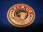 VINTAGE NEW OLD STOCK RAW MILK BOTTLE CAP NICE COLOR & GRAPHICS