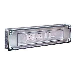  Mail Slot Deluxe Solid Brass Chrome Finish: Home 