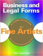 Business and Legal Forms for Fine Artists, (1581154283), Tad Crawford 