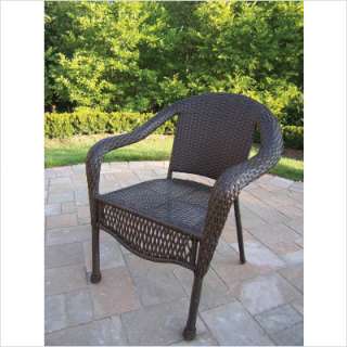 Oakland Living Resin Wicker Chair 90049 C CF 730050022652  