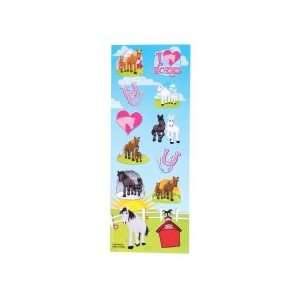  Horse Stickers   12 sheets Toys & Games