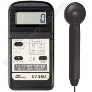 Pocket UV Light Meter,LUTRON UV 340A,UVA&UVB Measure  