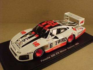 Spark 1/43 Porsche 935, Winner 83 Daytona, Swap Shop   T Bird, #6 