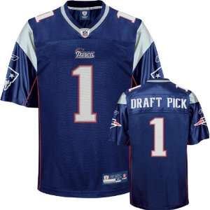 New England Patriots Jersey: Reebok Navy 2010 #1 Draft Pick Replica 