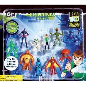  Ben 10 Figurines Series 2 Vending Capsules: Toys & Games