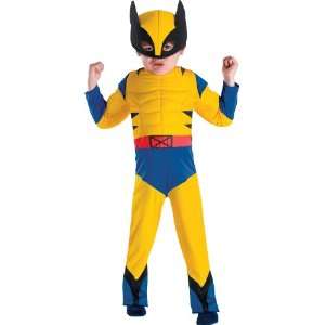  X Men Wolverine Muscle Toddler Costume   Toddler 3T 4T 